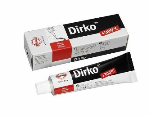 Герметик Dirko (-60°C +300°C) 70мл (чорний) (замінено на 006.553)