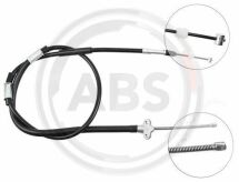 Трос ручного тормоза левый
