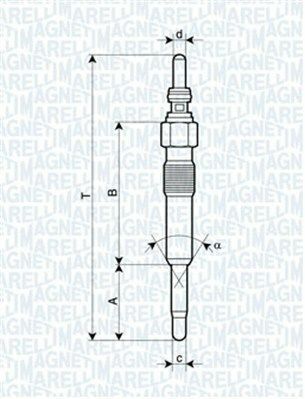 Свічка розжарювання VW/Audi 1.9/2.5TDI