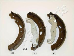 JAPANPARTS MAZDA Щоки гальмівні задні Mazda 2 ,Ford Fiesta 08-