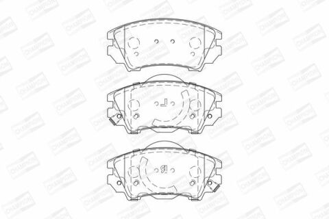 Колодки гальмові передні Astra J, Insignia 08-, Zafira, Saab OPEL