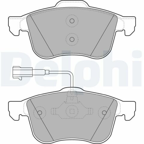 Гальмівні колодки передні Alfa Romeo 159 05- FIAT