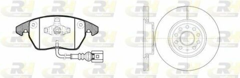 Гальмівний  комплект  (Диски  RH  6972.10  +  Колодки  RH  21030.01)