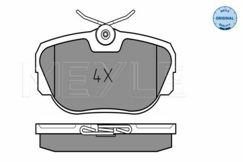 Колодки гальмівні (передні) BMW 3 (E30)/Z1 1.6-2.7 82-94