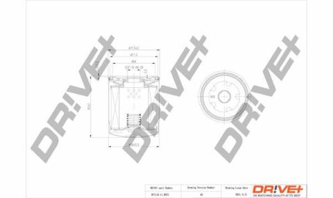 DP1110.11.0073 Drive+ - Фільтр оливи