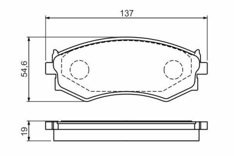 Колодки тормозные (передние) Nissan 200SX/Maxima 88-00