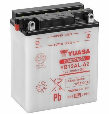 МОТО Yuasa 12V 12,6Ah YuMicron Battery YB12AL-A2 (сухозаряженный)