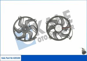 Вентилятор радіатора CITROEN C4 I,II,DS4,Peugeot 3071.4/2.0
