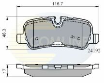 гальмівні колодки дискові