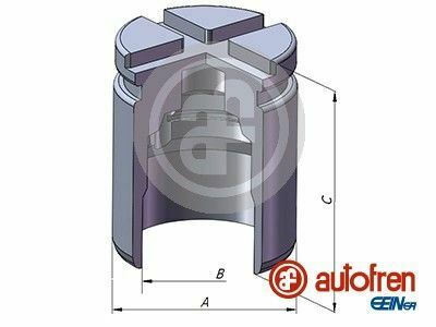 Поршень суппорта Accord 08-38*47mm