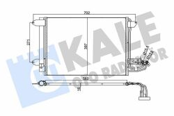 KALE VW Радіатор кондиціонера з осушувачем Audi A3,Caddy III,IV,Golf V,VI,Touran,Skoda Octavia III