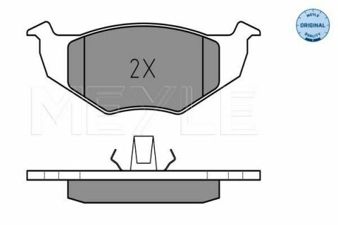 Колодки тормозные (передние) Skoda Fabia/VW Polo 94-14