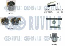 RUVILLE AUDI К-кт. ГРМ (рем.+2шт.ролика+помпа +крепление) 1,9TDI: A3/4/6 VW 1,4 T5 SEAT SKODA FORD Galaxy RUVILLE AUDI К-кт. ГРМ (рем.+2шт.ролика+помпа +крепление) 1,9TDI: A3/4/6 VW 1,4 T5 SEAT SKODA FORD Galaxy