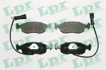 Тормозные колодки дисковые (F, с датчиком)