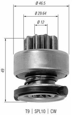 MAGNETI MARELLI Bendix (z=9) BMW E36/46/34/39