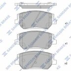 Колодки гальмівні дискові (комплект 4 шт)