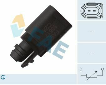 Датчик наружной температуры воздуха Audi A6/Q7/Skoda Superb/VW Golf V/VI/Touran 00- (2 конт.)