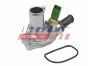 Корпус термостата 0.9MPI Turbo 8V,1.4MPI 8V,1.2MPI 8V,1.2MPI 16V,0.9T-GDI 8V Fiat Doblo 09-23, Fiat Fiorino 07-, Opel Combo D 11-18, фото 2 - інтерент-магазин Auto-Mechanic