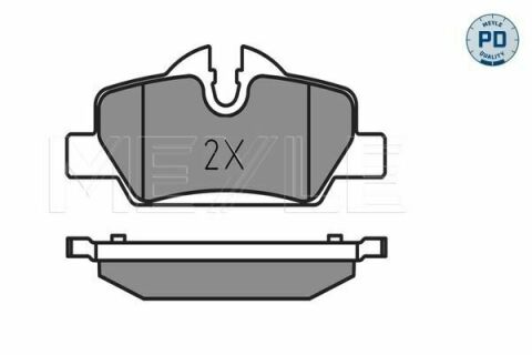 Колодки гальмівні (задні) Mini Mini Cooper/One 13- B36/B37/B46/B47/B48