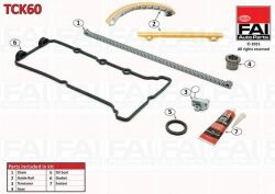 Цепь привода ГРМ (к-кт) Suzuki SX4 1.6 06- (шестерня, сальник, прокладка)