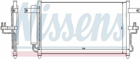 Конденсер  HY  ACCENT(99-)1.5  i(+)[OE  97606-25500]