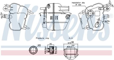 Розширювальний бачок 500 09-, panda 12- Розширювальний бачок 500 09-, panda 12-