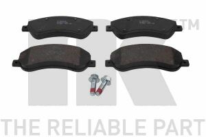 Комплект гальмівних накладок, дискове гальмо