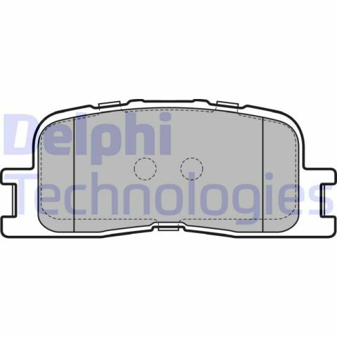 Тормозные колодки (задние) Toyota Camry 01-11/Highlander 00-03/Lexus ES 96-06