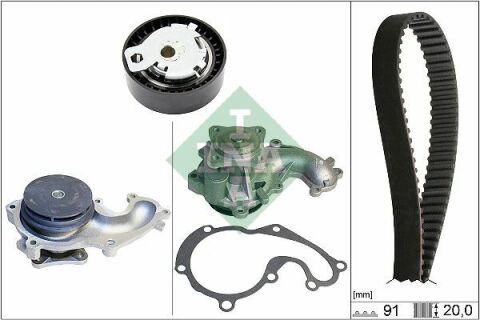 Комплект ГРМ + помпа Ford Transit Connect 1.8Di/1.8TDCi , 06/02 - 55/66/81kw Комплект ГРМ + помпа Ford Transit Connect 1.8Di/1.8TDCi , 06/02 - 55/66/81kw