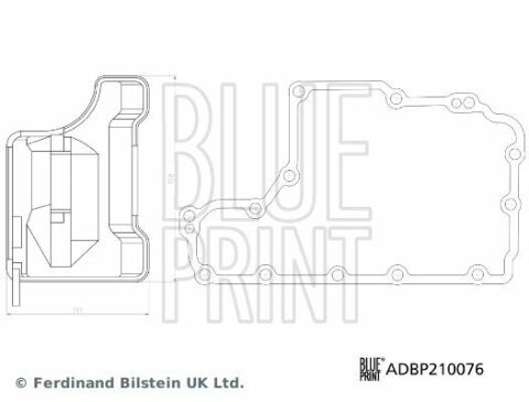 Фільтр АКПП з прокладкою Astra F/G/H, Corsa C/D, Vectra B, Zafira A OPEL