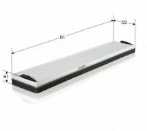 Фильтр салона E53 X5, Range Rover III