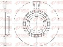 Диск тормозной передний Hyundai H-1, Starex 97–