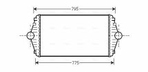 Інтеркулер Evasion, Jumpy, Fiat Scudo, Peugeot 806, Експерт 1.9/2.1d CITROEN