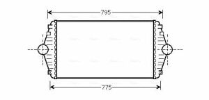 Інтеркулер Evasion, Jumpy, Fiat Scudo, Peugeot 806, Експерт 1.9/2.1d CITROEN
