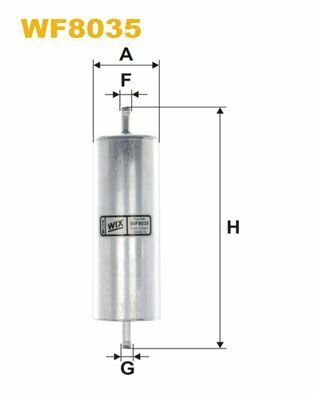 Фільтр паливний BMW 3 (E30/E36)/5 (E34)/7 (E32)1.6i-5.0i M20/M40/M42/M43/S50/M60/M70 86-95