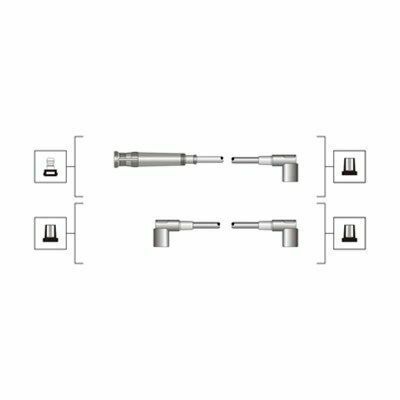 Провода зажигания BMW 3 (E30) 87-94 (к-кт) (высоковольтные) (MSQ0052)