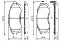 Тормозные колодки передние Tiida 04-,Juke 14-,Maxima QX NISSAN, фото 1 - интернет-магазин Auto-Mechanic
