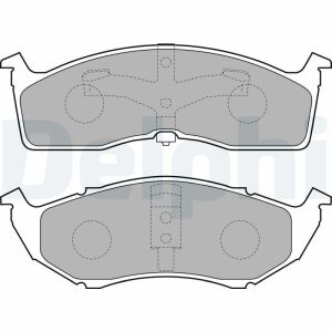 CHRYSLER Колодки тормозные передн.300M, Voyager I,II,III,IV