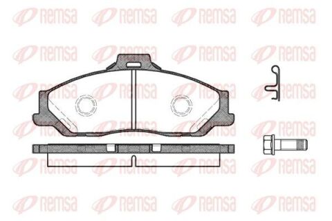 MAZDA тормозные колодки передние B-serie,BT-50,Ford Ranger 1.8/3.0 96-