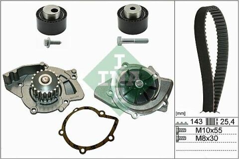 Комплект ГРМ + помпа Citroen Jumper/Peugeot Boxer 2.2 HDi 02- Комплект ГРМ + помпа Citroen Jumper/Peugeot Boxer 2.2 HDi 02-