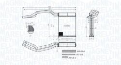 Радиатор обогревателя Focus 04-, C-Max 06-