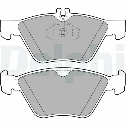 Колодки тормозные (передние) MB E-class (W210) 95-02 (Continental)