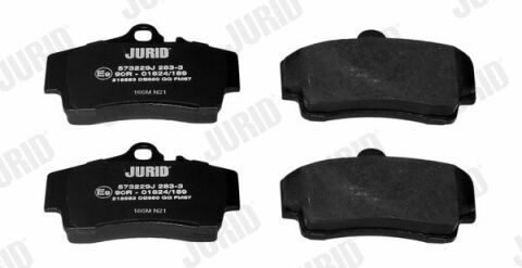 Комплект тормозных колодок, дисковый тормоз Комплект тормозных колодок, дисковый тормоз