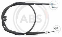 Трос ручного гальма заднiй, лiвий