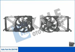 KALE FORD Вентилятор радіатора Transit 2.2TDCi/2.3 16V 06-