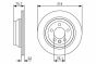 BOSCH Диск гальмівний задн. VW Transporter T5, Touareg (teves), фото 1 - интернет-магазин Auto-Mechanic