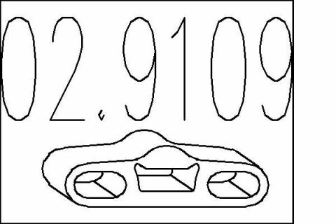 Монтажное кольцо выхлопной системы (D (внутр.) – 50,5 мм; D (наружн.) – 65,5 мм; Высота – 15 мм)