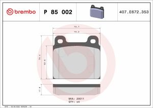 Гальмівні колодки дискові