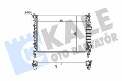 Радіатор охолодження Opel Antara, Chevrolet Captiva 2.2 CDTi 10–