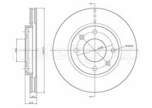 Гальмівний диск перед. 106/205/206/306/407 (90-13)
